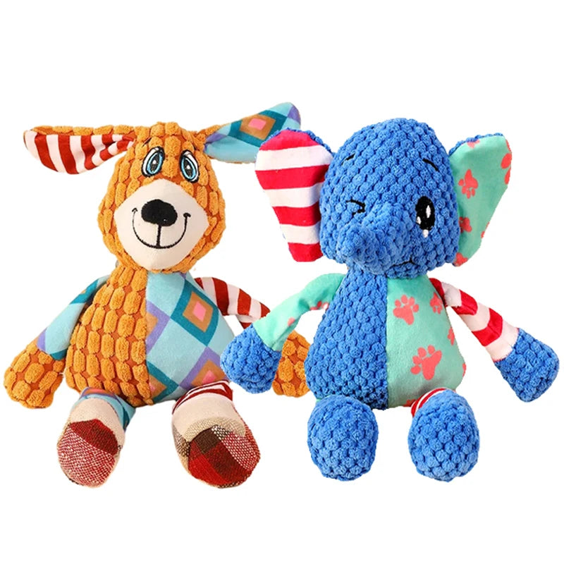 Pet Plush Chew Toy – Dog & Cat